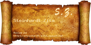 Steinhardt Zita névjegykártya